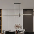 Metal Pendant Lamp With Built In LED Light Modern Nordic Ceiling