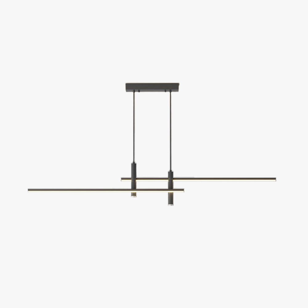 Metal Pendant Lamp With Built In LED Light Modern Nordic Ceiling