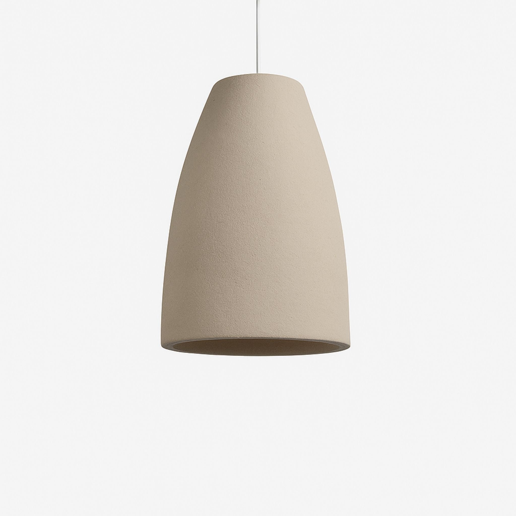 Stone-Like Pendant Light In Organic Form, Wabi-Sabi Style