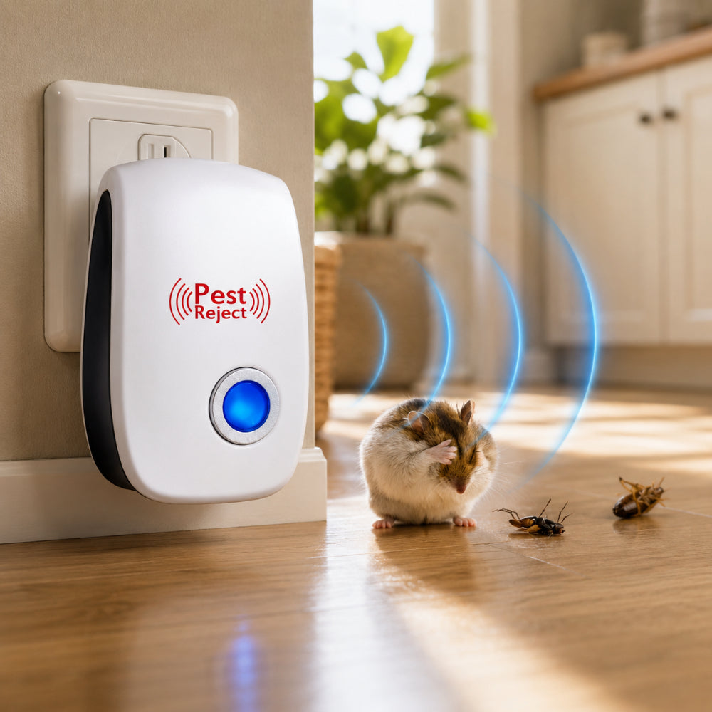 Pest Repeller Ultrasonic Device Indoor Plug In Insect Control | Meowbutter