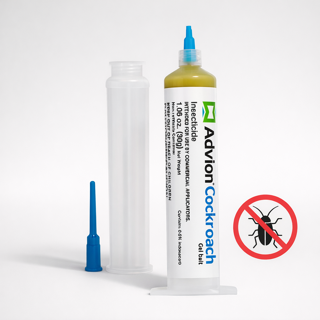 Ready-To-Use Cockroach Control Gel Syringe — Precision Nozzle Applicator