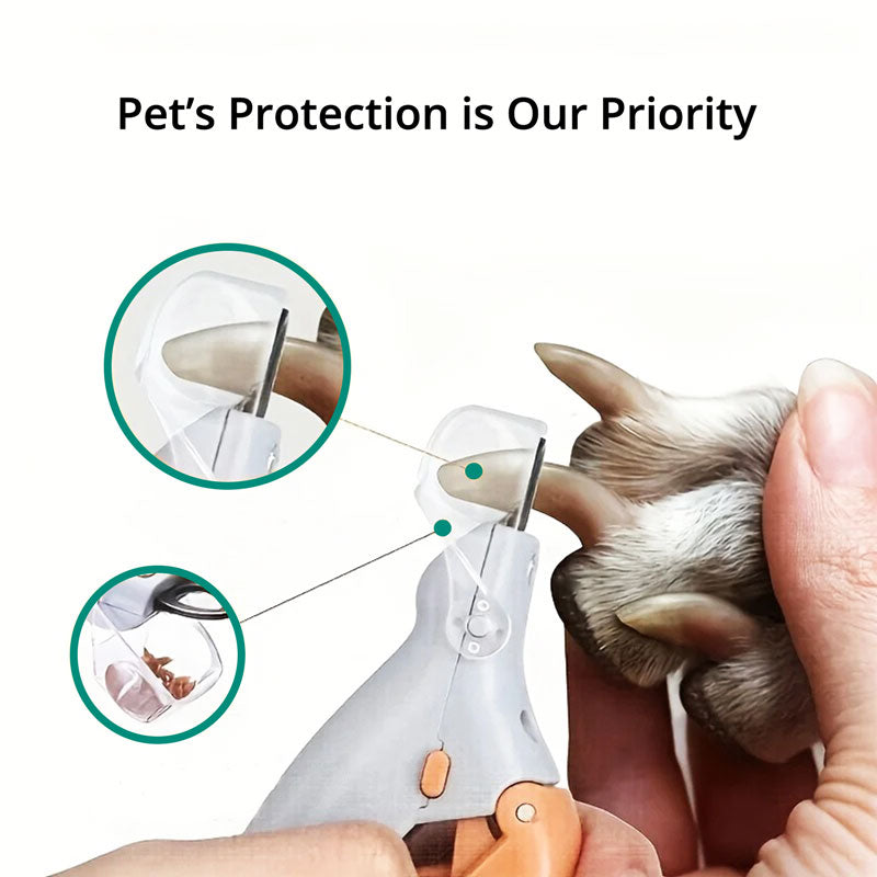 Tagliaunghie per Animali - Guida Rapida al Sensore di Sicurezza - Strumento di Toelettatura di Precisione | meowbutter