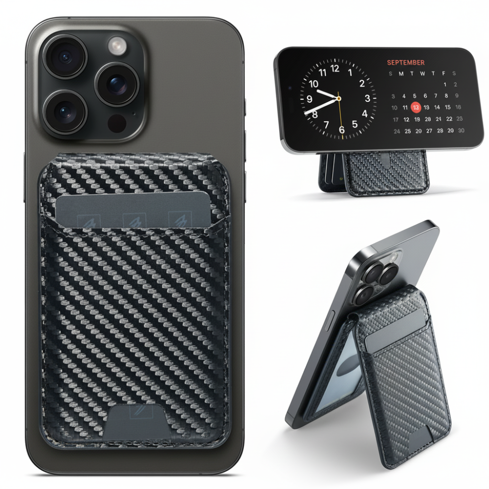 Telefonpung med magnetisk stander og Find My-sporing | Meowbutter