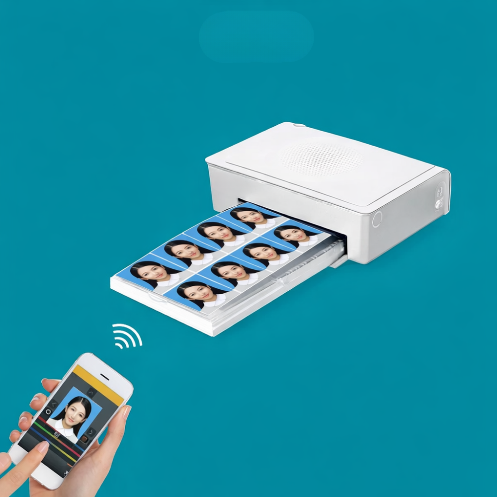 طابعة صور محمولة للهواتف الذكية — طباعة مباشرة عبر Bluetooth، وطباعة صور ملونة بمقاس 4x6