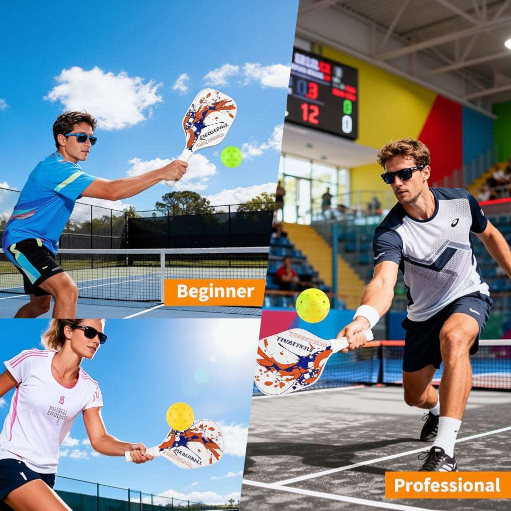Outdoor 40-Hole Lightweight Pickleball Balls — High-Density Polyethylene Construction