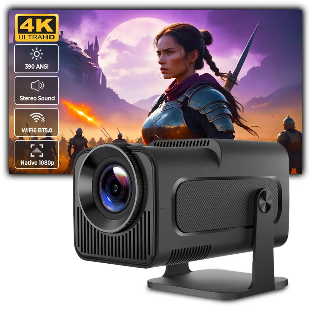 Smart Projector for Small Spaces & Big Entertainment
