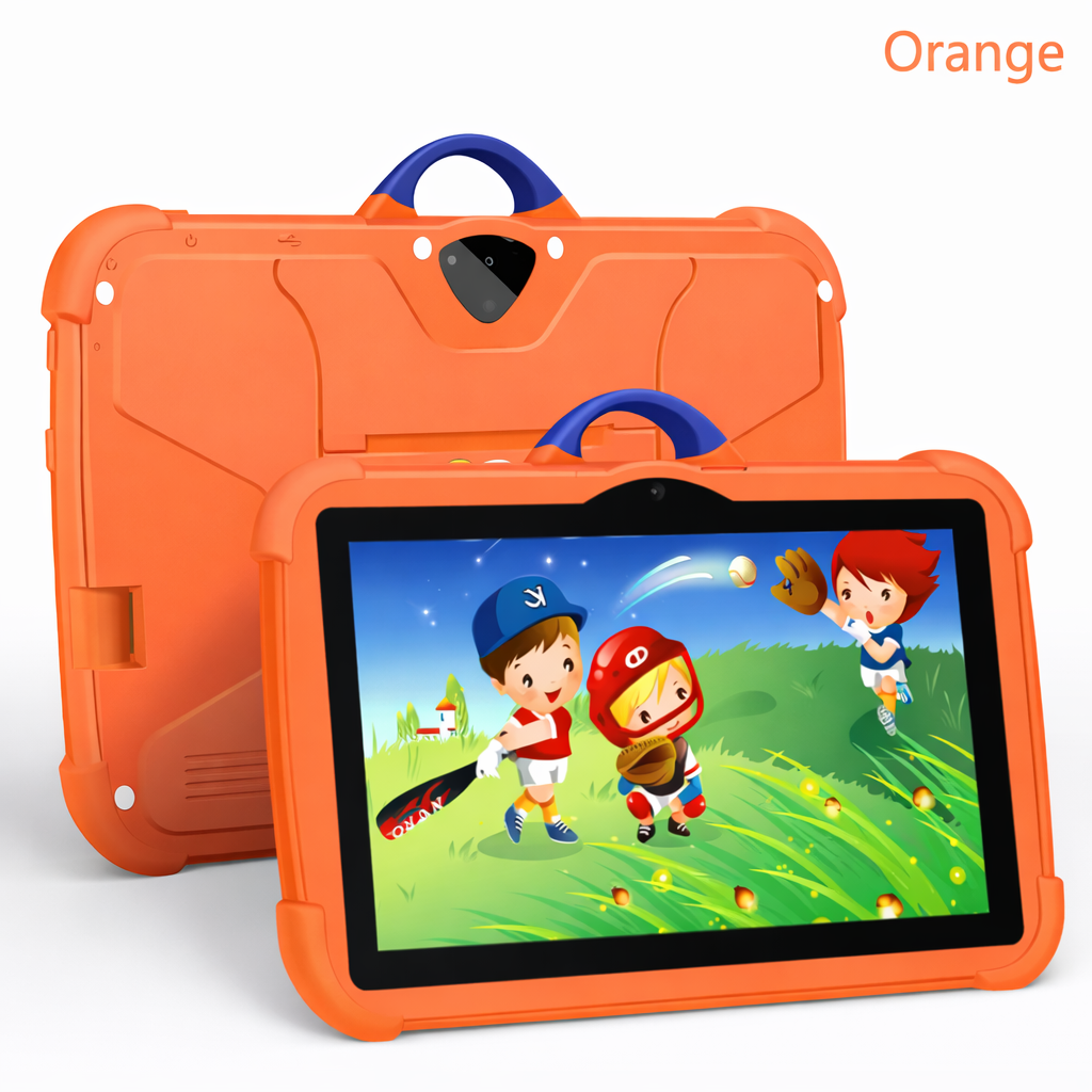 Kids Android Tablet - 4GB RAM - 64GB - Android 13 - Shockproof Case & Kickstand - 4 Colours | meowbutter