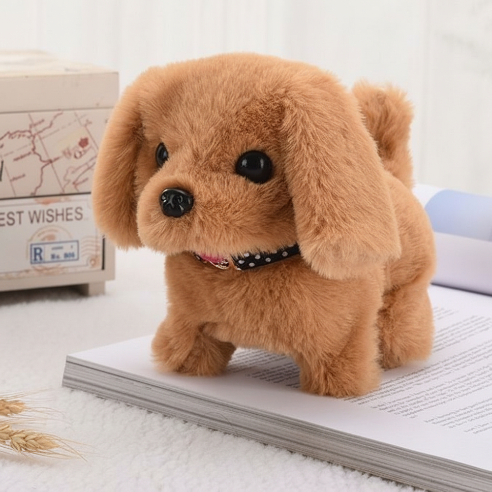 Plush Dog Toy Realistic Moving Sound Interactive Toy | Meowbutter