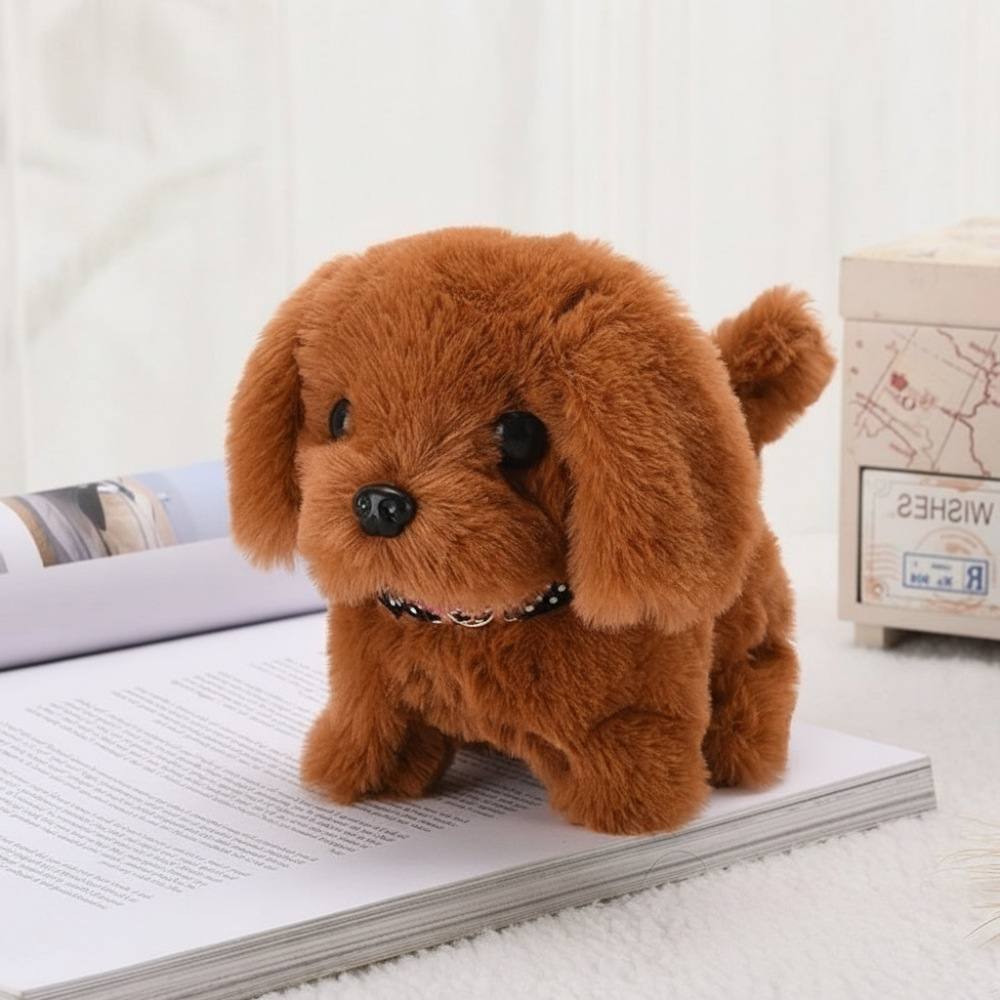 Plush Dog Toy Realistic Moving Sound Interactive Toy | Meowbutter