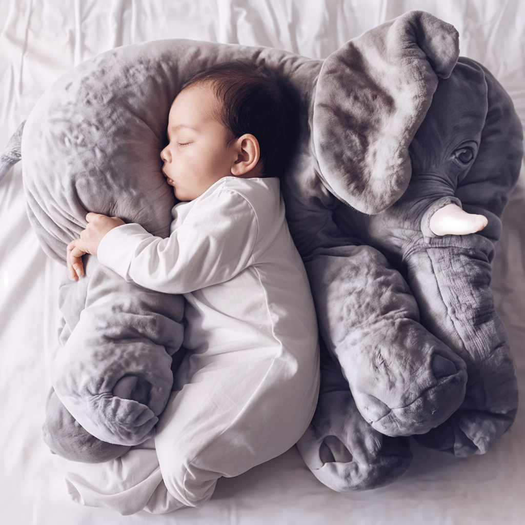 Plush Elephant Cushion for Cozy Home Comfort | meowbutter