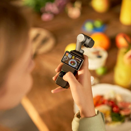 4K Pocket Camera — 3-Axis Gimbal Stabilizer, 2-Inch Touch Screen, 1-Inch Sensor