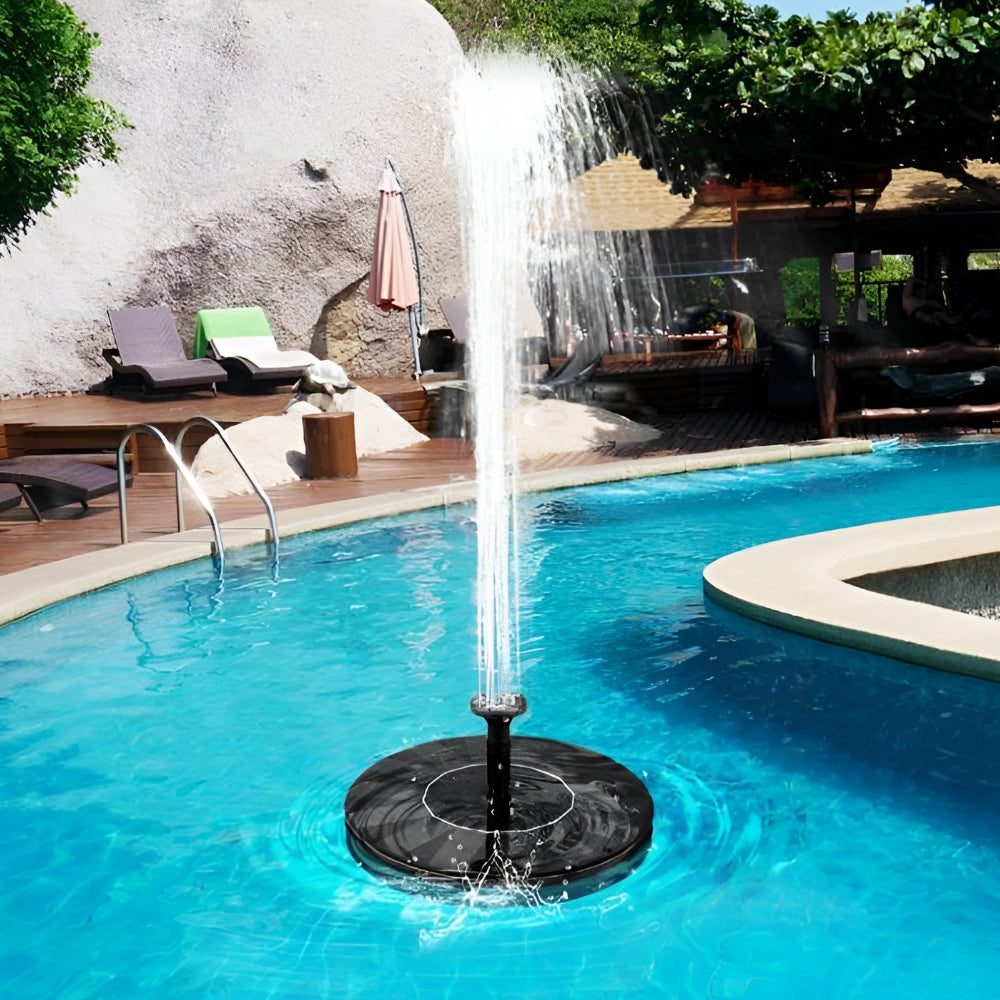 Pond Fountain Solar Fountain Pump Water Feature | Meowbutter