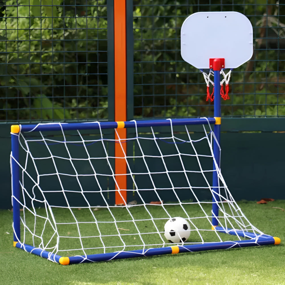 Bærbart fodboldmål og basketballlegetøj til udendørs sport | Meowbutter