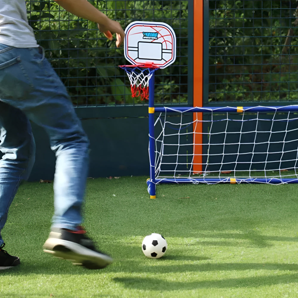 Bærbart fodboldmål og basketballlegetøj til udendørs sport | Meowbutter
