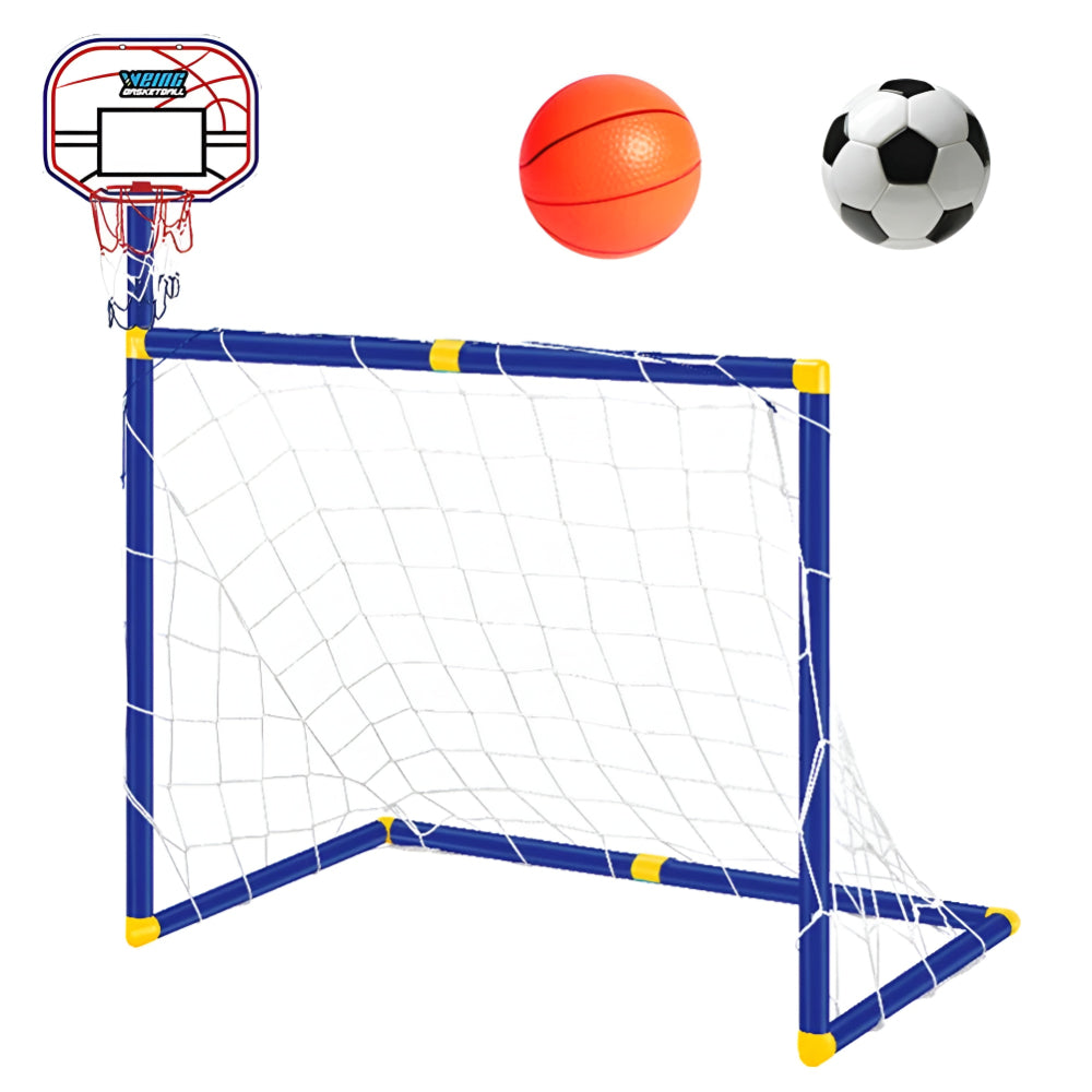 Bærbart fodboldmål og basketballlegetøj til udendørs sport | Meowbutter