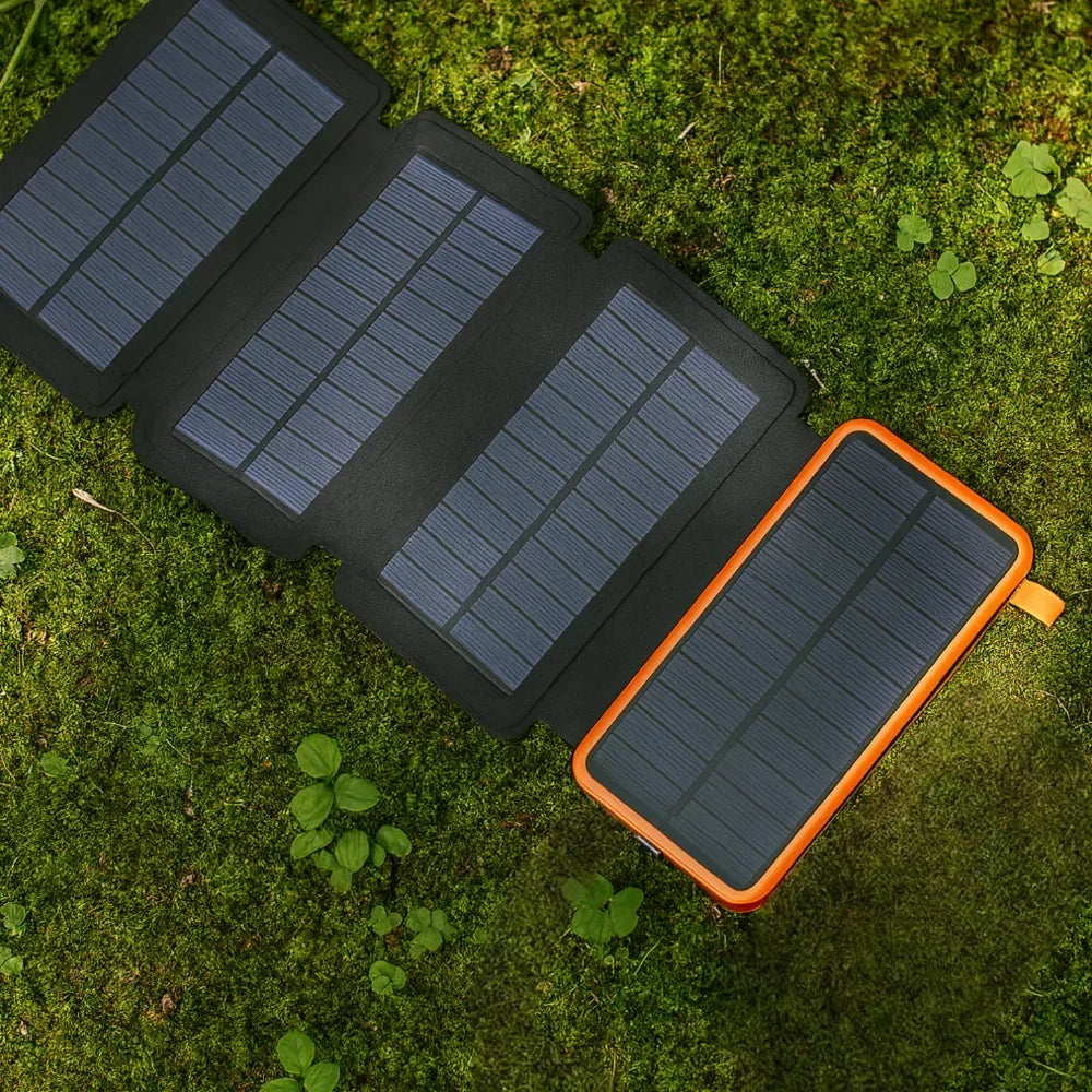 Baterie externă solară pliabilă — Panou compact extensibil
