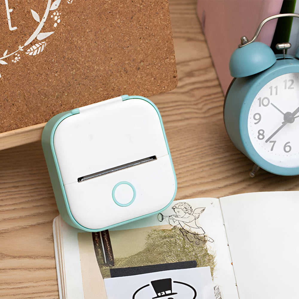 Imprimantă termică Bluetooth portabilă — Tipărire wireless compactă, fără cerneală, pentru fotografii și etichete