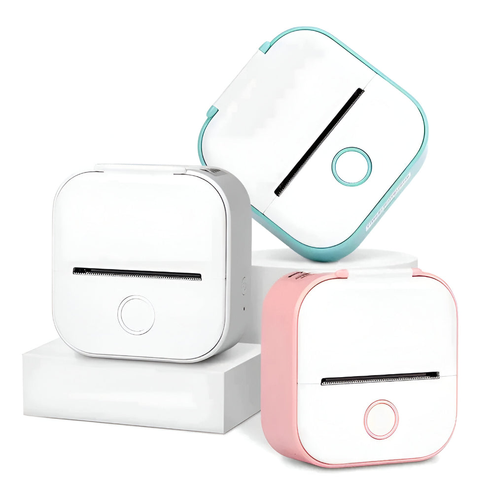 Imprimantă termică Bluetooth portabilă — Tipărire wireless compactă, fără cerneală, pentru fotografii și etichete