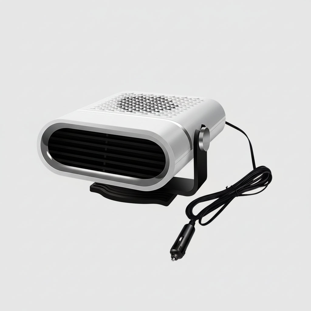 12V přenosné topení do auta — rychle vyhřívající ventilátor a odmrazovač