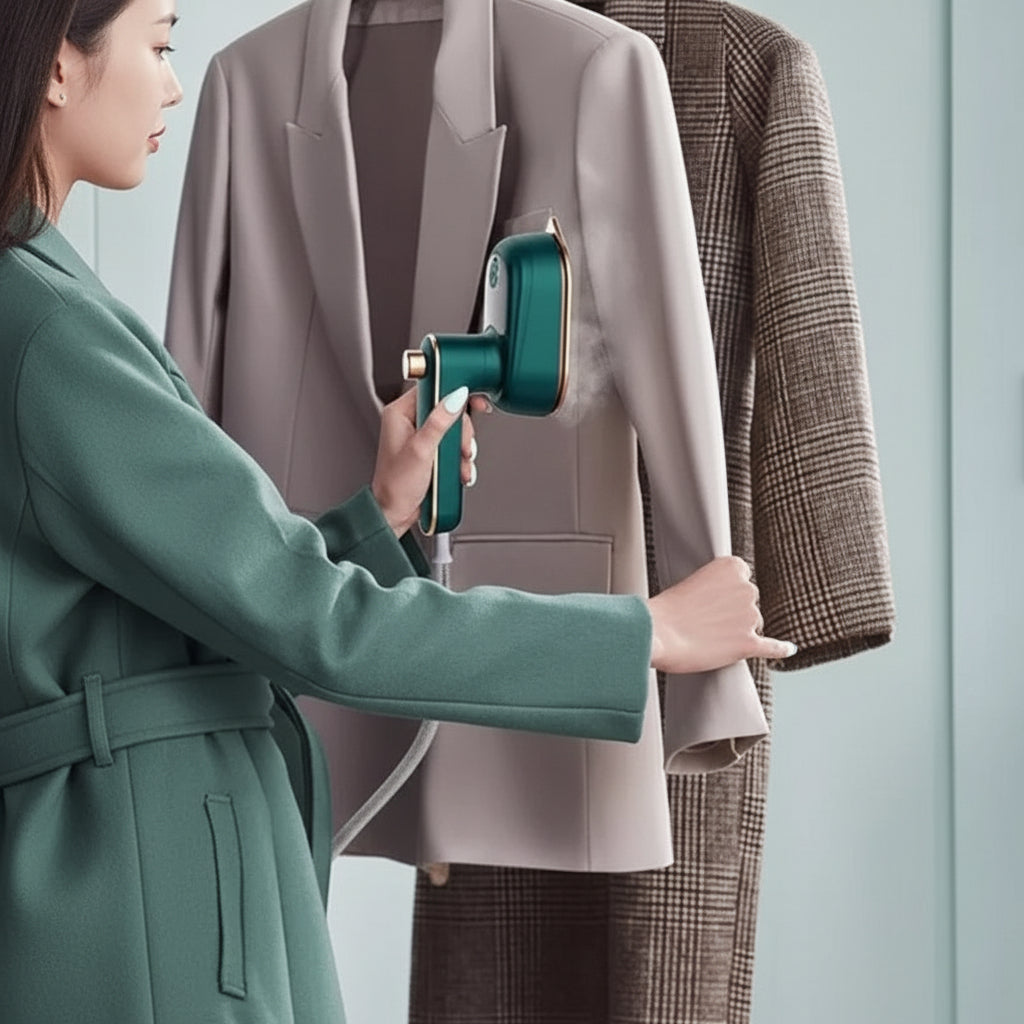 Garment Steamer Portable Handheld Iron Compact Travel Steam Iron | Meowbutter
