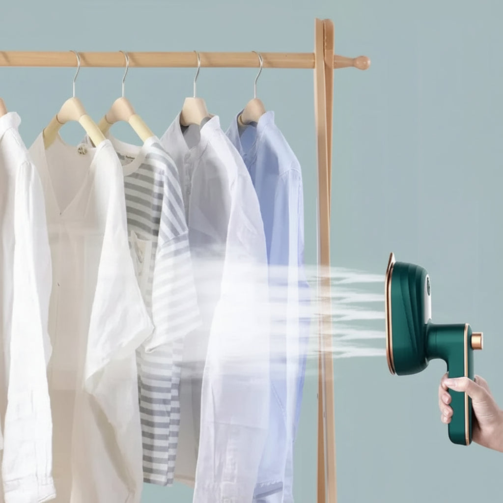 Garment Steamer Portable Handheld Iron Compact Travel Steam Iron | Meowbutter