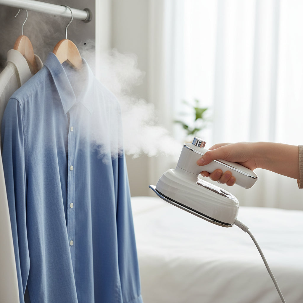 Garment Steamer Portable Handheld Iron Compact Travel Steam Iron | Meowbutter