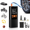 Compact 180 PSI Air Compressor — Rechargeable 25000mAh Battery Tire Inflator