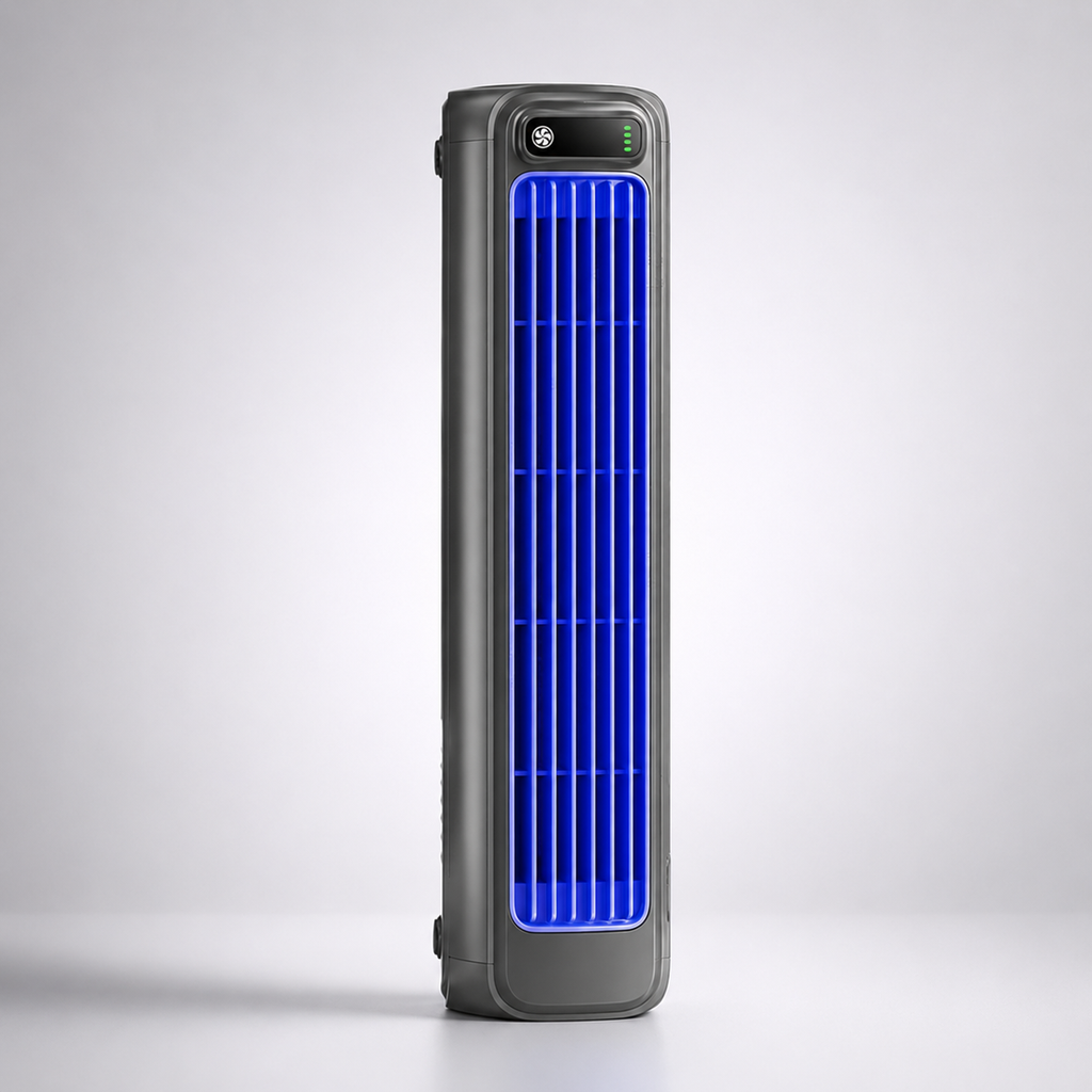 Ventilatore da Tavolo Portatile Piccolo Silenzioso Oscillante | Meowbutter