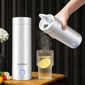 Bollitore elettrico portatile da viaggio in acciaio inox, mini bollitore per l’acqua | Meowbutter