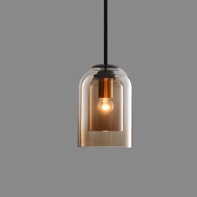 Glass Pendant Light | Modern Nordic Hanging Lamp | Meowbutter