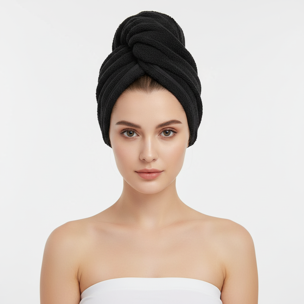 Set de 3 turbantes para el cabello MicroTurban — Secado rápido