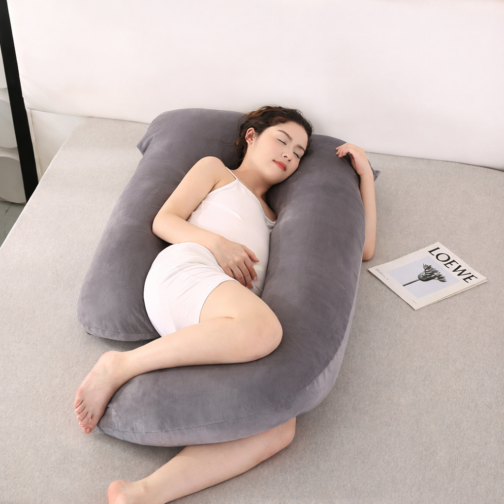 U Shape Body Pillow — Ergonomic Contoured Support
