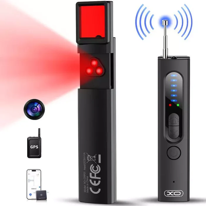 Compact RF Signal Scanner — 10.8 × 2.4 × 1.5 cm Chassis Internal Rechargeable Battery