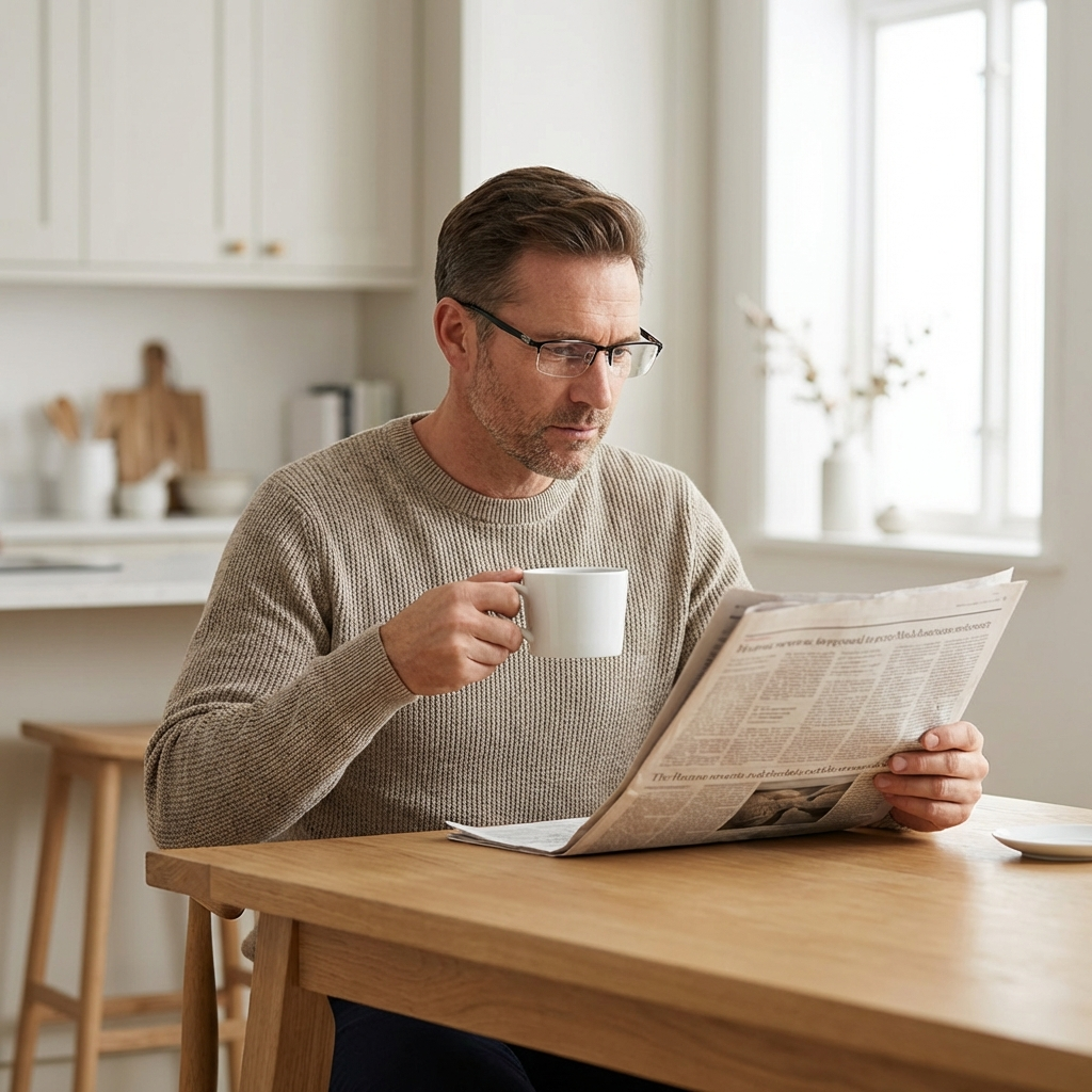 Progressive Reading Glasses — Clear Multi-Zone Vision Lenses