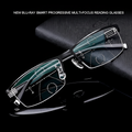 Progressive Reading Glasses — Clear Multi-Zone Vision Lenses