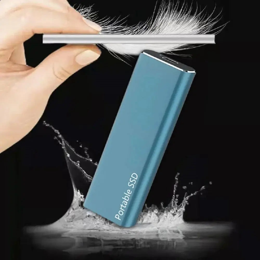 Hordozható SSD 1TB - Alumínium - USB-C - Nagy Sebességű Külső Meghajtó - Mac és PC | meowbutter