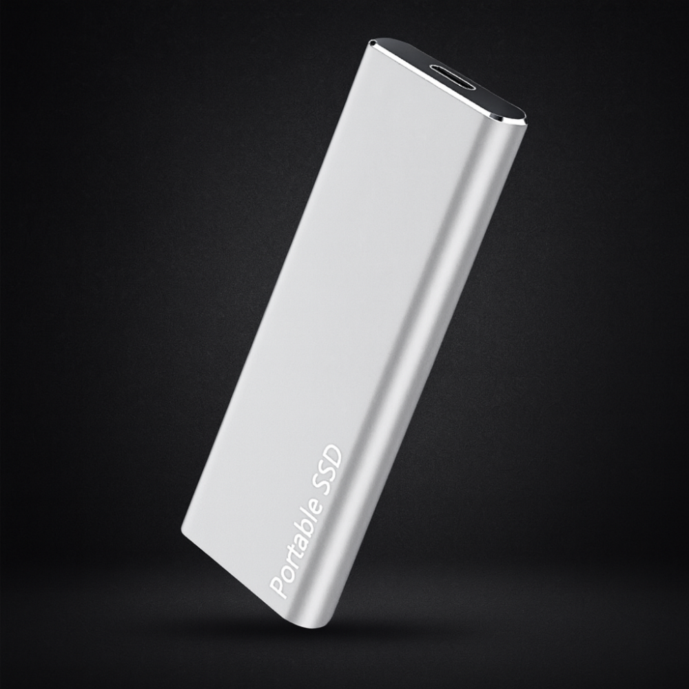 Hordozható SSD 1TB - Alumínium - USB-C - Nagy Sebességű Külső Meghajtó - Mac és PC | meowbutter