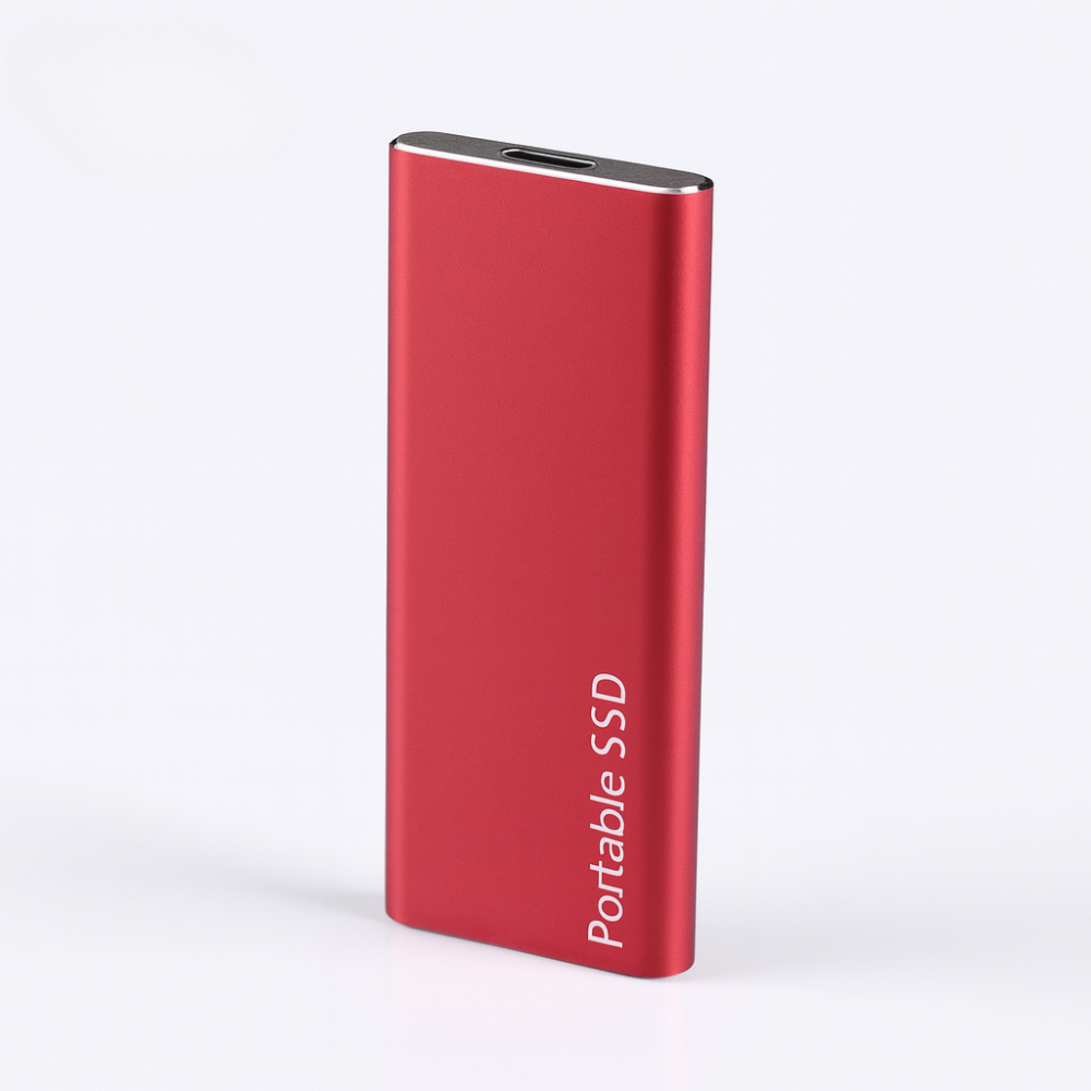 Hordozható SSD 1TB - Alumínium - USB-C - Nagy Sebességű Külső Meghajtó - Mac és PC | meowbutter