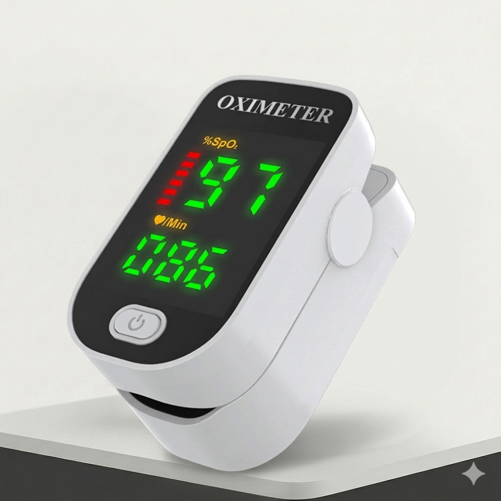 Pulse Oximeter Finger Non Invasive Oxygen Monitor Device | Meowbutter