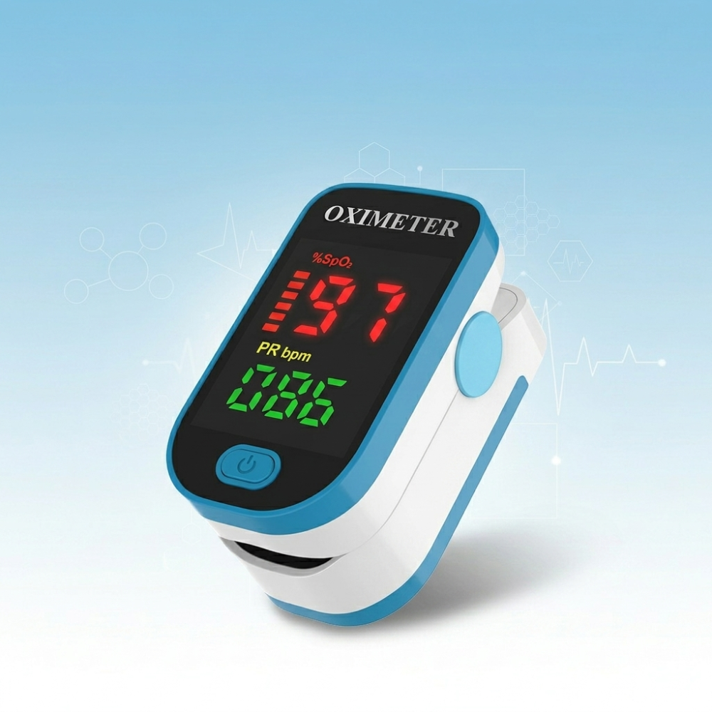 Pulse Oximeter Finger Non Invasive Oxygen Monitor Device | Meowbutter