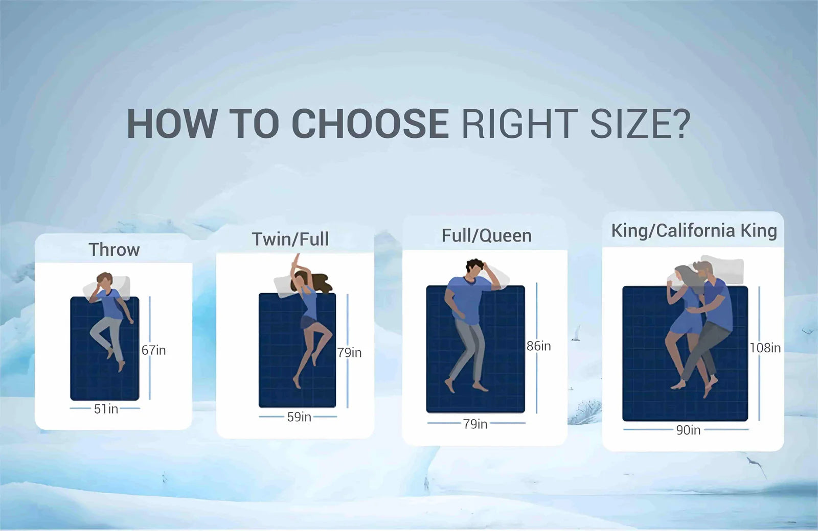 Premium Reversible Cooling Blanket for Restful Sleep