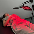 Red Light Therapy LED Panel — 660nm & 850nm Dual Wavelength on Infrared Stand