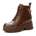 Ravena Height-Boost Combat Boots With 11 Cm Hidden Elevation System