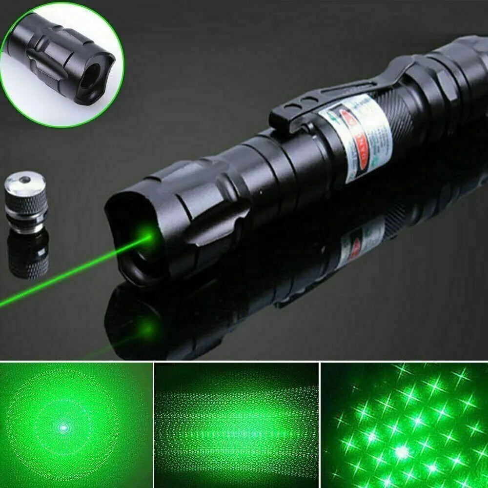 Puntatore Laser Ricaricabile a Lungo Raggio Verde Strumento di Precisione | Meowbutter