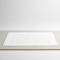 CottonMat rechteckige Badematte — weicher, strukturierter Badteppich