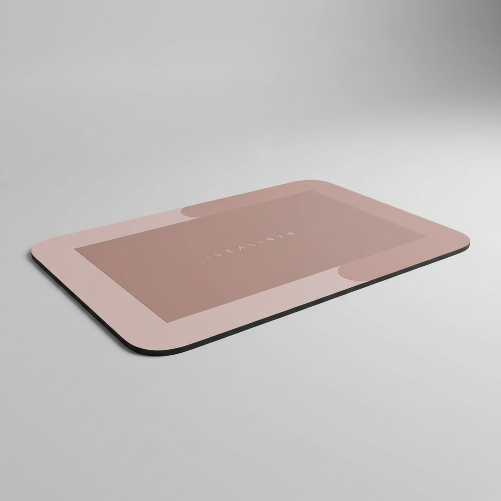 Tappetino da bagno rettangolare BathLuxeon — Design assorbente antiscivolo