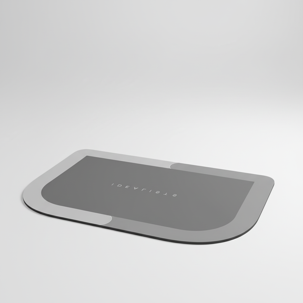 Tappetino da bagno rettangolare BathLuxeon — Design assorbente antiscivolo