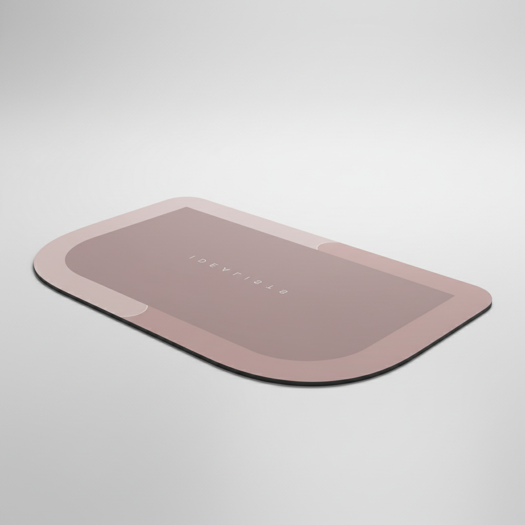 Tappetino da bagno rettangolare BathLuxeon — Design assorbente antiscivolo