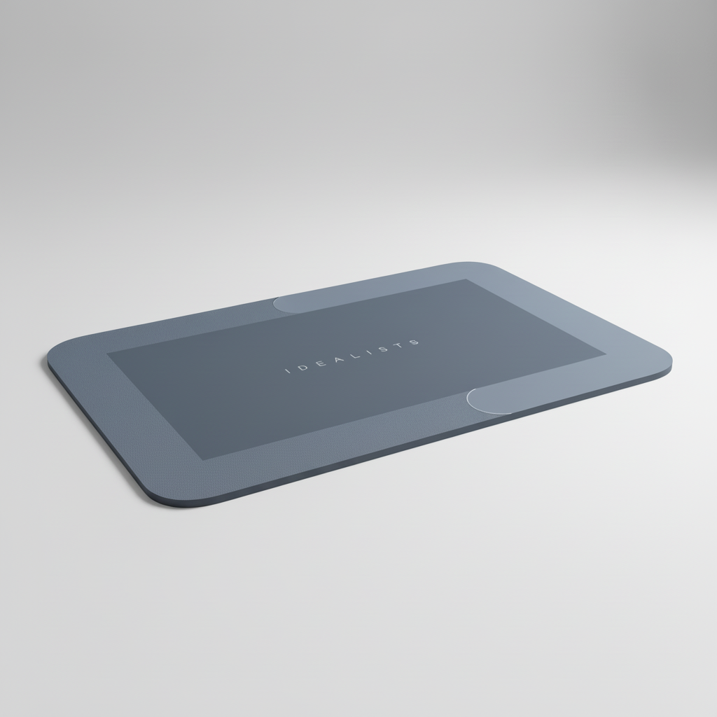 Tappetino da bagno rettangolare BathLuxeon — Design assorbente antiscivolo