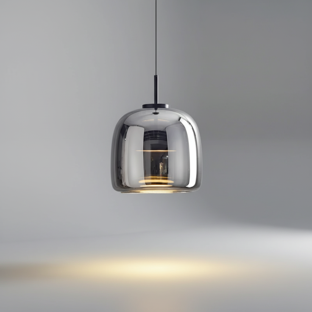Lampă suspendată retro HangingGleam — Lampă suspendată cu lumină ambientală caldă